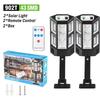 Newest Solar LED Lights 40000LM Outdoor Solar Lamp Of Motion Sensor 4 Mode Waterproof IP65 Solar Garden Light Street Yard Lanter
