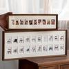 45950 Holes Photo Stand Mortise And Tenon Joint Black Walnut Picture Frame