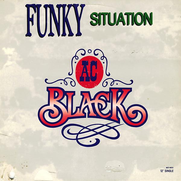 

12inch Record AC BLACK - Funky Situation MOT4650 Motown 1989 US Soul/Funk Used