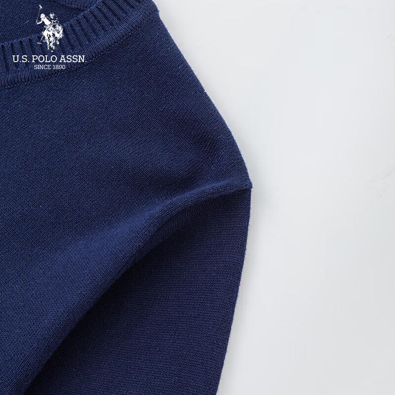 U.S. POLO ASSN. Men's V-Neck Pure Cotton Sweater