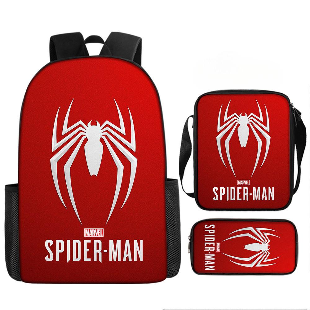 Child Printed Backpack Schoolbag Shoulder Bag Pencil Bag