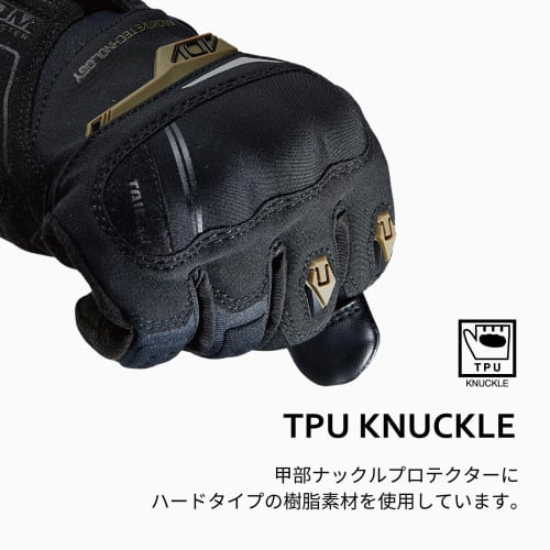 RS TAICHI TAICHI Motorcycle All Season Waterproof Rain Touch Panel Compatible Built-in Protector DRYMASTER Compass Gloves RST451 BLACK/WHITE L