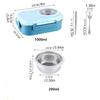 Sealed Thermal Lunch Box Leak-proof Food Container Multipurpose Fresh-keeping Box  Camping