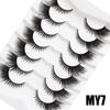 Lashes Fox Eyes False Eyelashes Cat Eye Lashes Lash Extension Supplies Winged Cosplay Faux Cils Beauty Female Makeup Tools Manga