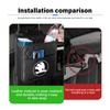 vbjsh4 Car Back Rear Organizer Seat Elastic String Storage Bag Pocket Auto Organizer Interior For Skoda Octavia Superb RAPID FABIA