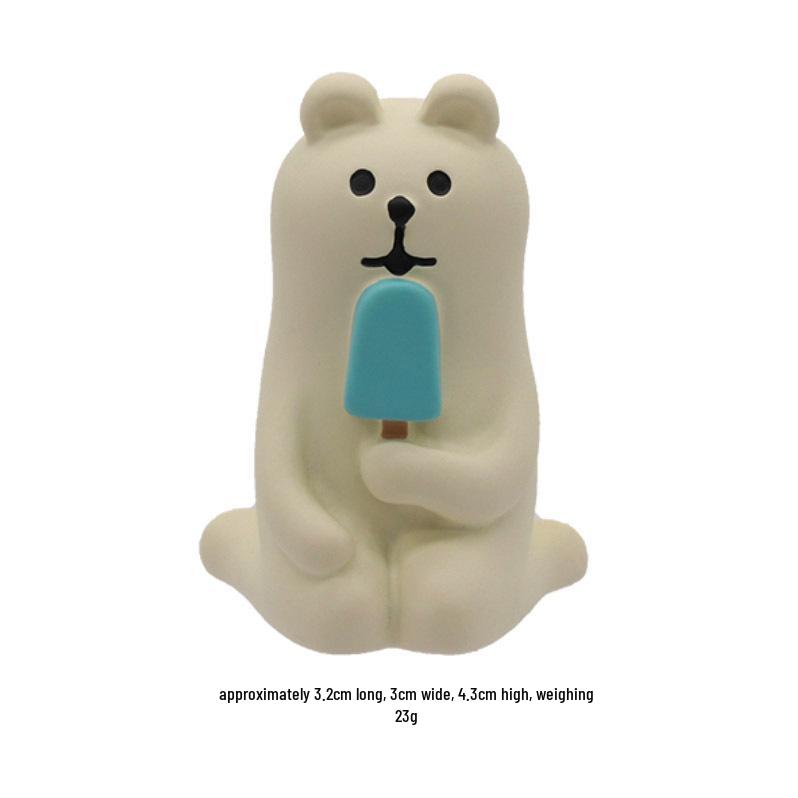 Japanese Cat Zakka Car Ornament - Cute Photo Decorative Mini Resin Craft