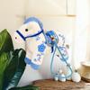 1 Piece 2026 Year Of The Horse Mascot Plush Toy Pendant Soft Realistic New Born Gifts Pony Doll Home Decoration Ornament