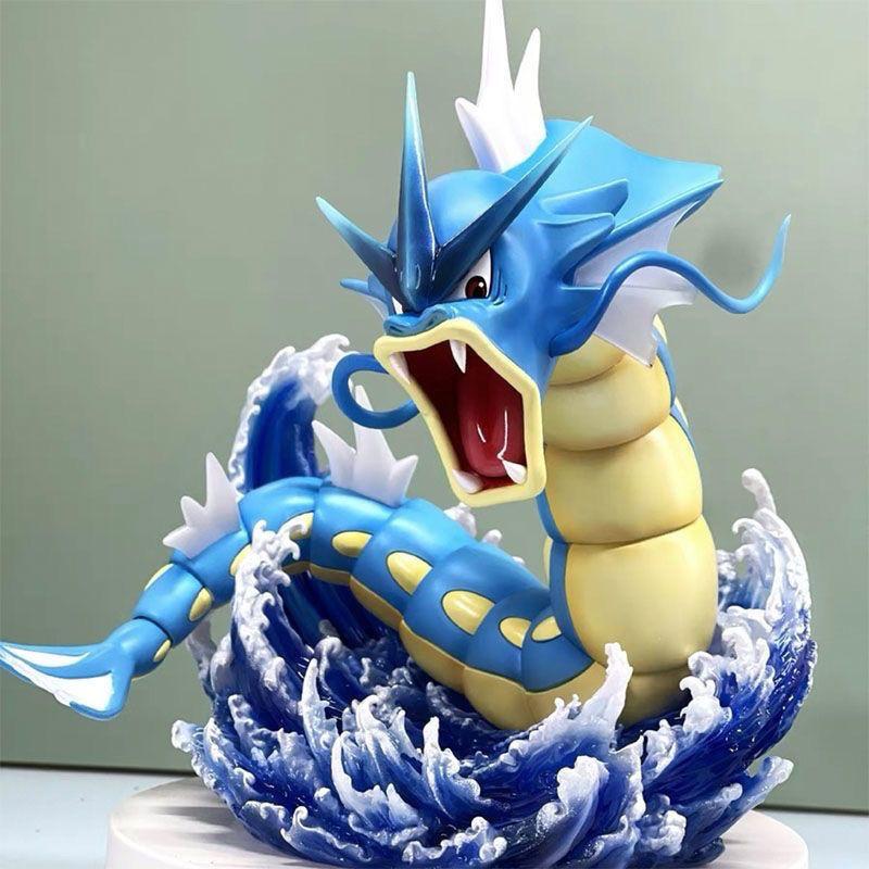 Anime Pokemon Figure Gyarados Action Figures Cute Gyarados Figurine Pvc Statue Model Doll Collection Decora Toys Gifts For Kids