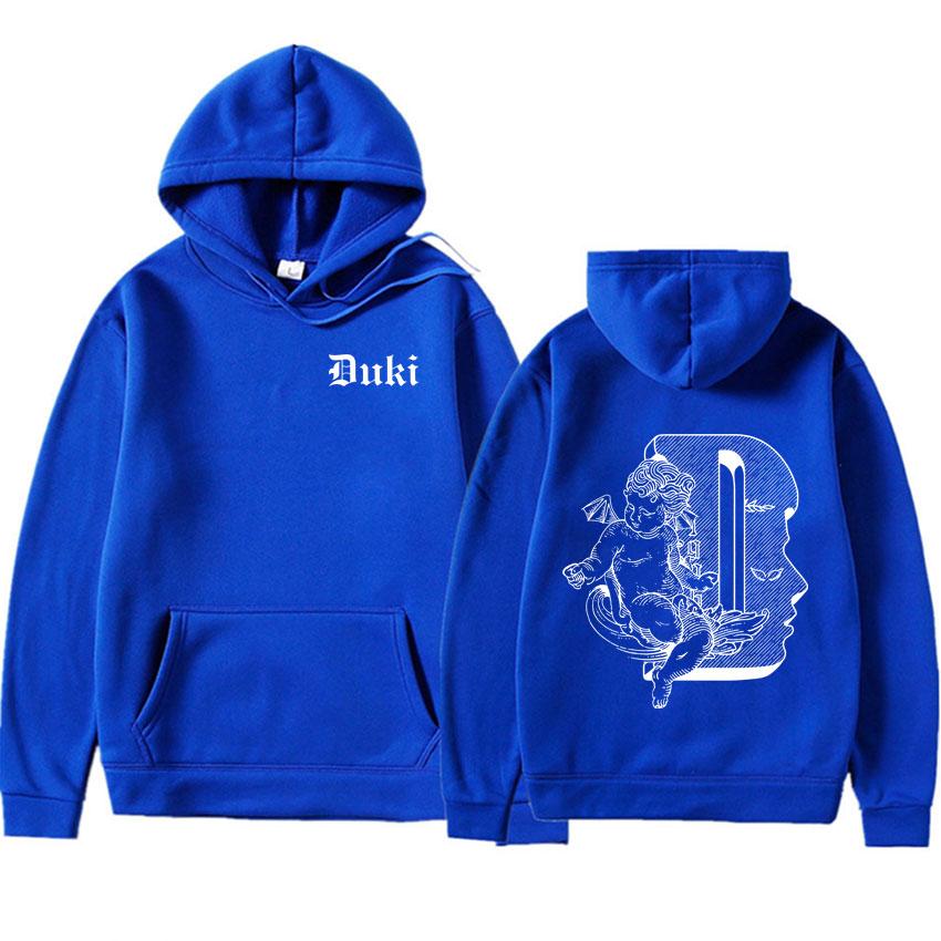 Rapper Duki Tour Merch Sweatshirt Graphics Gothic Casual Oversized Y2k Clothes Hoodie Hip Hop Mens Loose Pullover