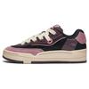 Li Ning GOS 2000 Cushioning, Wear Resistant Low Top Skateboard Shoes Women's Black Purple AEPT002-2