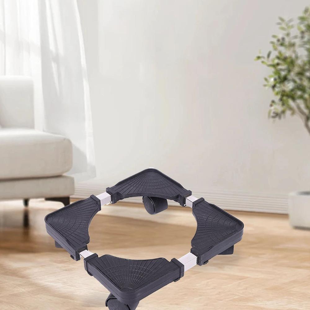 With Casters Mobile Bracket Adjustable Size Caster Stand Moving Base Gas Cylinder Placement