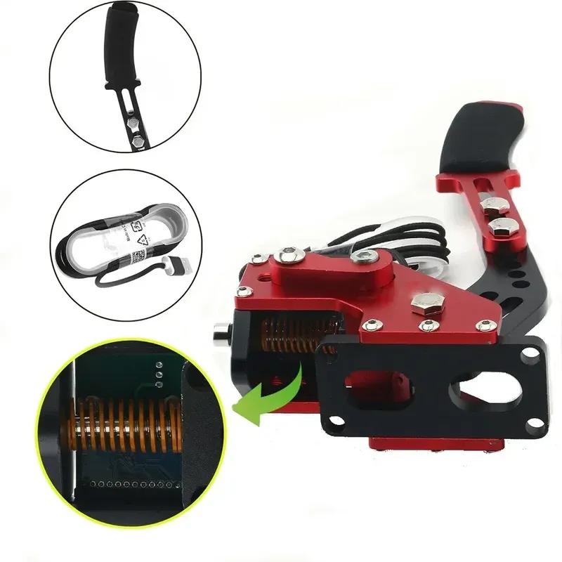 USB Handbrake SIM For G25/27/29 T300 T500 64Bit PC Racing Games Fanatecosw Dirt Rally Drift Hand Brake El Brakes Lever
