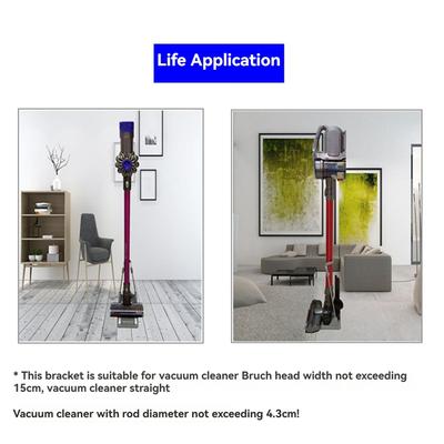 ABGR-For Dyson V6 V7 V8 V10 Upright Vacuum Cleaner Accessories Hanger Punch-Free Rack Storage Fixed Rack
