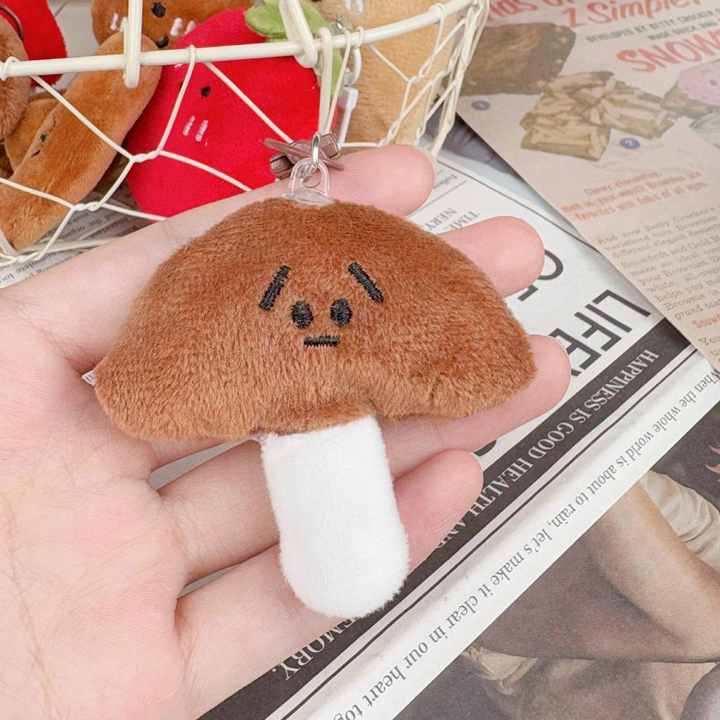 Plush Potato Croissant Keychain Charm & Wedding Toss Toy