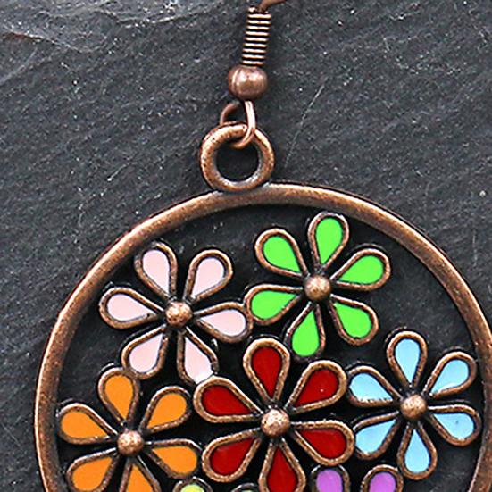 Náušnice Retro Bohémské Vintage Náušnice Visací Náušnice pro Šatnu