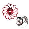 Lixada MTB Road Bike Ceramic Pulley 7075 Aluminum Alloy Rear Derailleur 13T Guide Cycling Ceramics