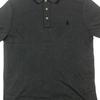 Polo Ralph Lauren Printed Polo Collar Short Sleeve Polo Shirt Men Tops Dark-Gray 710766488-005