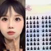 Simulation False Eyelashes Comic Elf Self Adhesive Individual Cluster Reusable Segmented Winged Thick Lash Extension 12Mm
