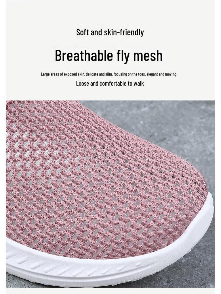 Damen Sommer Atmungsaktiv Geschlossene Zehen Lässige Outdoor Hausschuhe