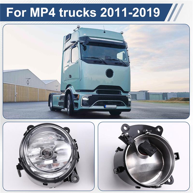 A58X-Fog Light Assembly Front Bumper Foglamp Fog Lamp Foglight For Benz Actros MP4 Truck 2011- Part Numbers 9608200556 96082