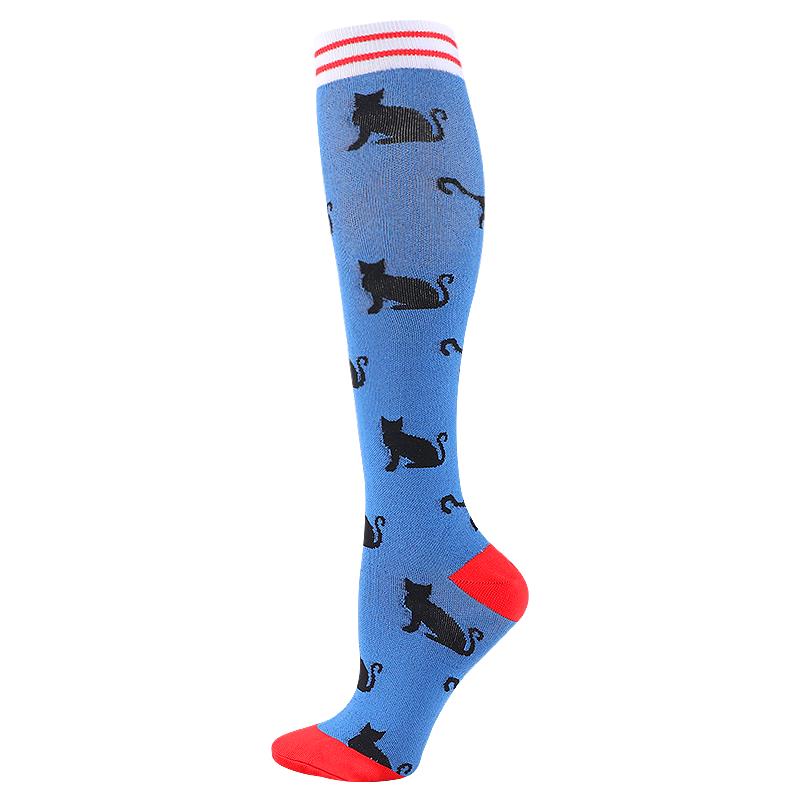 58Styles Men Women Compression Socks Fit Outdoor Sports Compression Socks For Anti Fatigue Pain Relief Knee Varicose Veins Socks