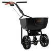 Push Lawn Spreader, 3m Spreading Width, Broadcast Spreader with 59kg Load Capacity & 10 In All-Terrain Tires, Walk-Behind Garden & Lawn Broadcast