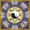 Taoistisches Tai Chi Bagua Teppich Meditationskissen Zen Matte Gang Decke Anti-Rutsch Chinesisches Wohnzimmer Übung 60X60cm