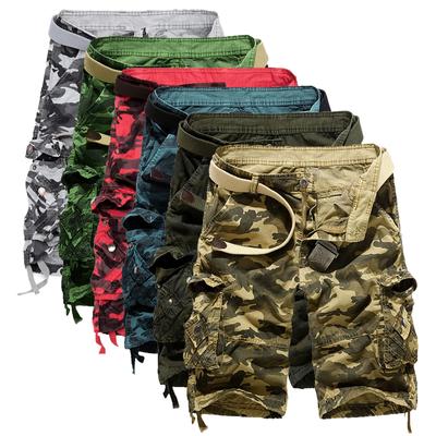 Fashion Mens Casual Pocket Beach Work Casual Short Trouser Shorts Pants