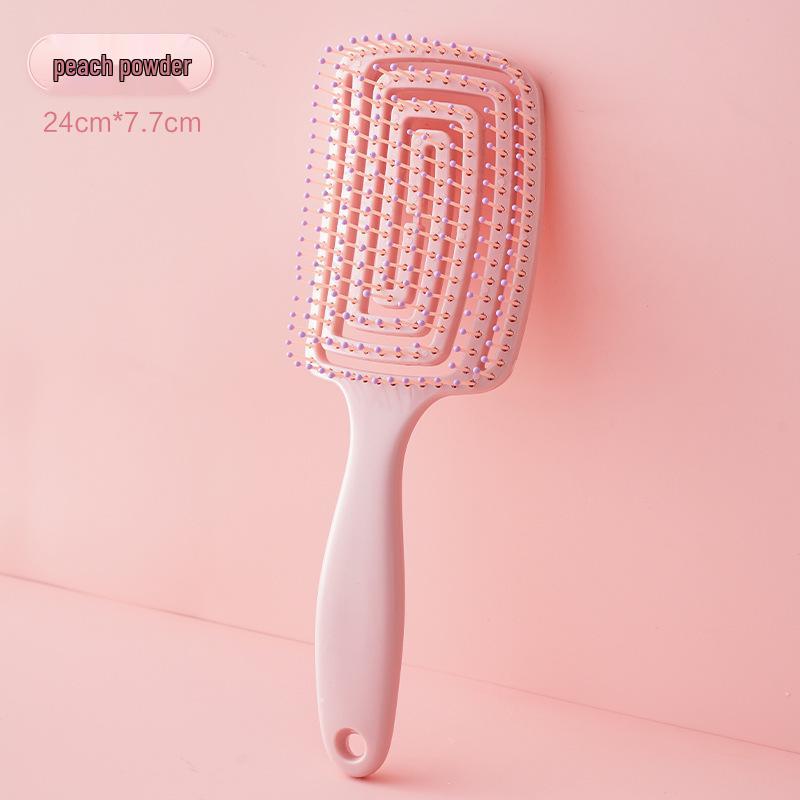 Women s Curved Rib Comb: Portable High Skull Massage & Styling Tool