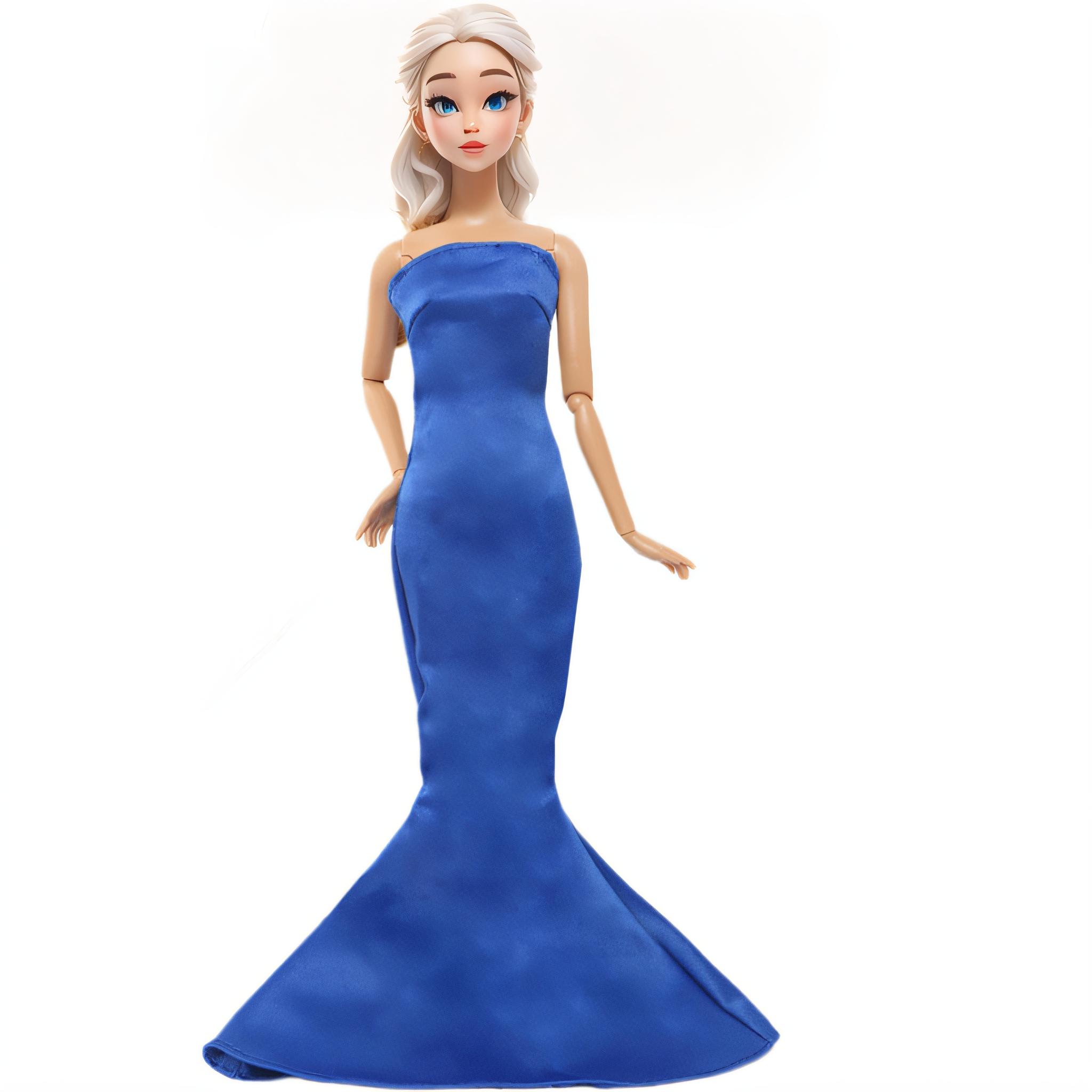 

Кукла ручной работы, платье русалки с рыбьим хвостом, модное праздничное платье, одежда для куклы Барби, аксессуары, кукольный домик, детская игрушка(НЕТ КУКЛ))