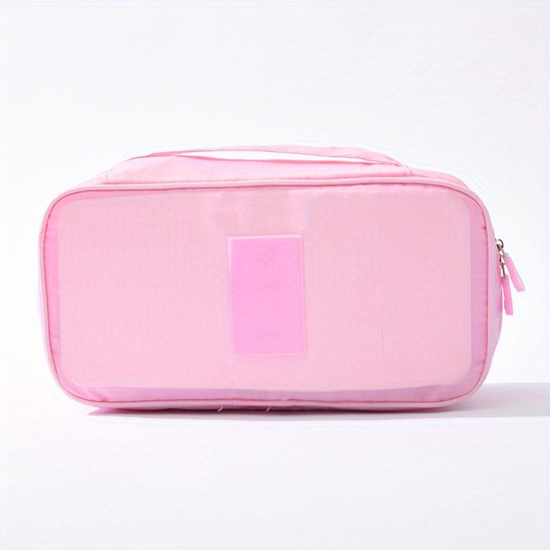 1 szt. Torba organizera zapinana na zamek, wielofunkcyjna torba podróżna na bieliznę, biustonosz, skarpetki.