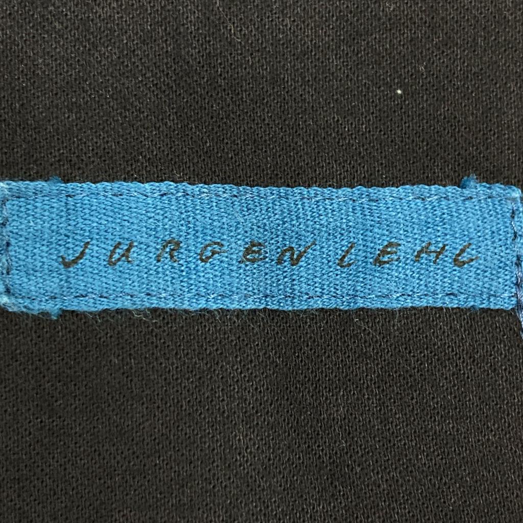 JURGEN LEHL J0141FA321 Blue Cotton Linen Boat Neck Tunic dress M NavyUsed