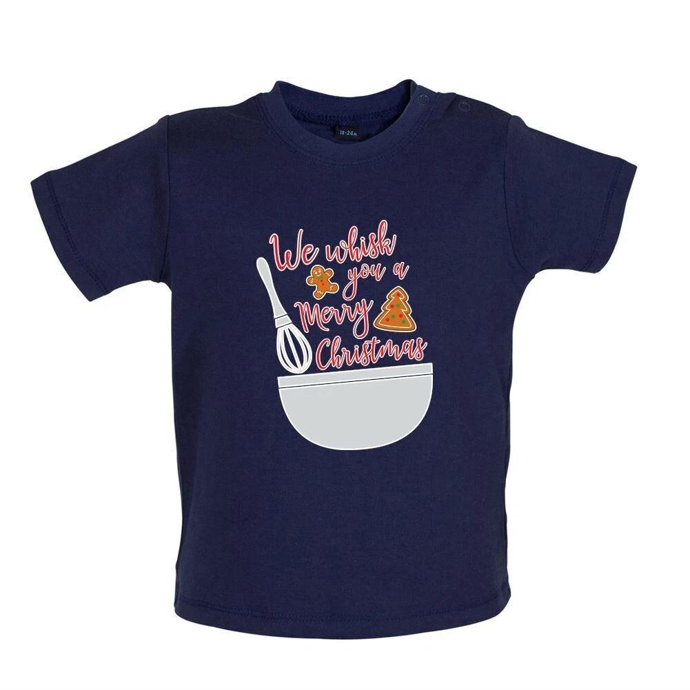 We Whip You A Merry Christmas - Kids T-Shirt / Bodysuit - Bake Baking Christmas 150