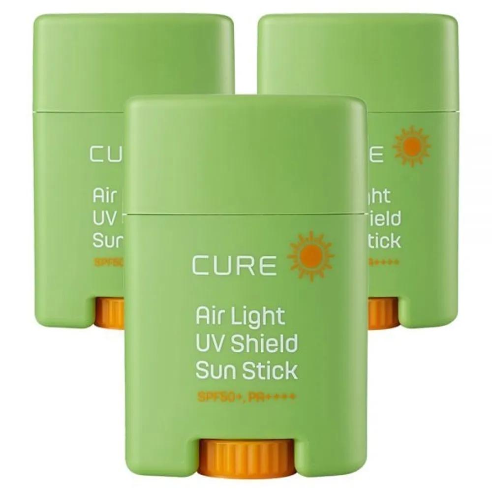 Aloe Cure Airlight UV Shield Sun Stick SPF50+ PA++++, 20g, 3 pieces