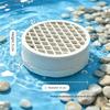 Plastic Turtle Poop Collector Efficient Basking Platform Turtle Tank Waste Collector Round Reptile Waste Container Aquarium