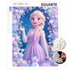 Pearl Painting Queen Elsa DIY Pearl Art Painting Pearl Gem Painting Pictures Crafts Special Shape Home Wall Decoration