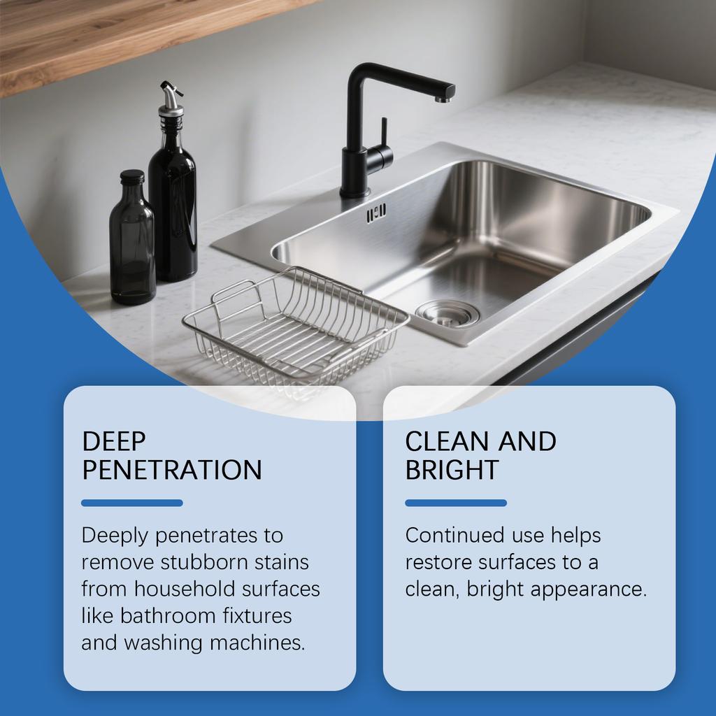 Żel do usuwania plam do użytku domowego – Niedrażniący i delikatny dla rąk, Skuteczne usuwanie plam, Szybko rozpuszcza uporczywe plamy