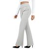 Dame Yoga Bukser Casual Bukser Slacks Med Lommer Høy Midje