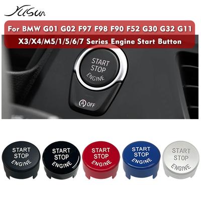 For BMW G01 G02 F97 F98 F90 F52 G30 G32 G11 X3/X4/M5 1/5/6/7 Series Engine One Key Start Ignition Switch Button 525Li 530Li 630i