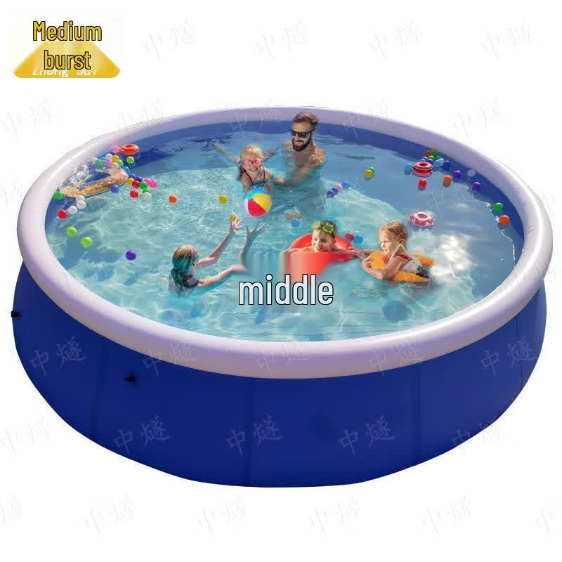 ZhongSui Outdoor 360x90cm Inflatable Butterfly Swimming Pool