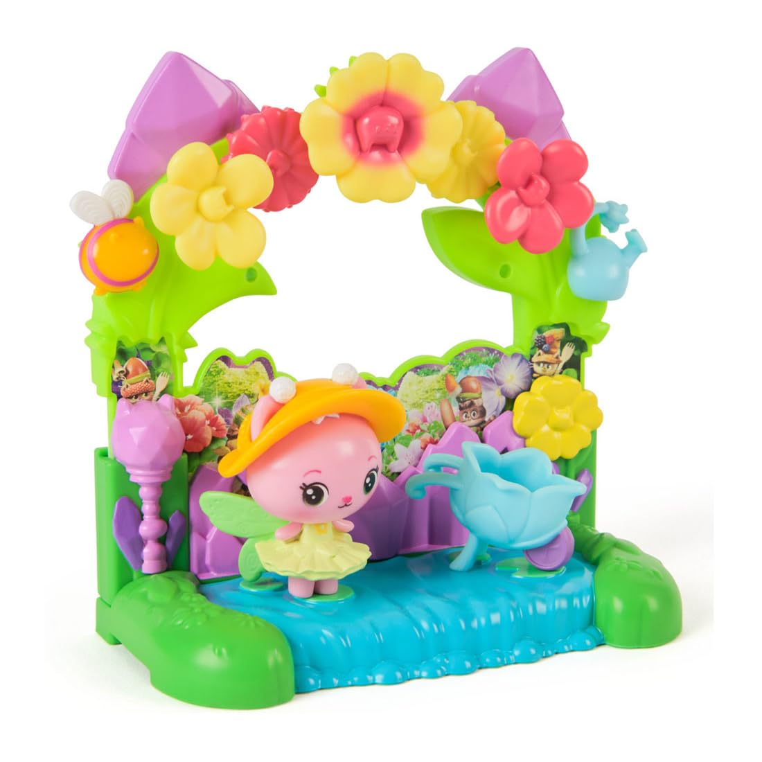 Takara Tomy Gabby s Dollhouse The Movie Kitty Fairy Garden Balcony Set