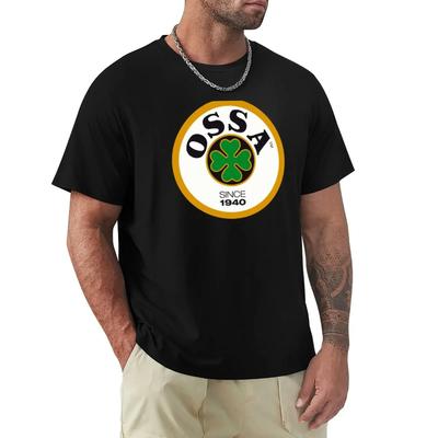 Camiseta de Motos OSSA tops de verano lisos ropa linda camiseta hombre