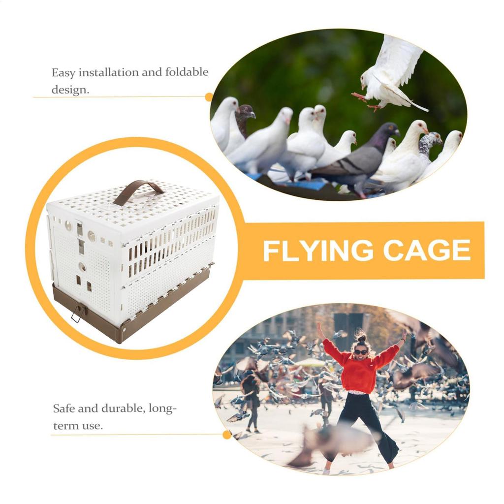 Parakeet Cage Foldable Portable Cage Bird Domestication Carrier For Indoor Outdoor Transport Yard Training Domestication