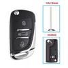 Remote Car Key Shell For Peugeot 208 307 406 308 206 306 307 407 807 207 607 107 Partner Key Case For Citroen C4 C2 Xsara C3 C8