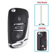 Remote Car Key Shell For Peugeot 208 307 406 308 206 306 307 407 807 207 607 107 Partner Key Case For Citroen C4 C2 Xsara C3 C8