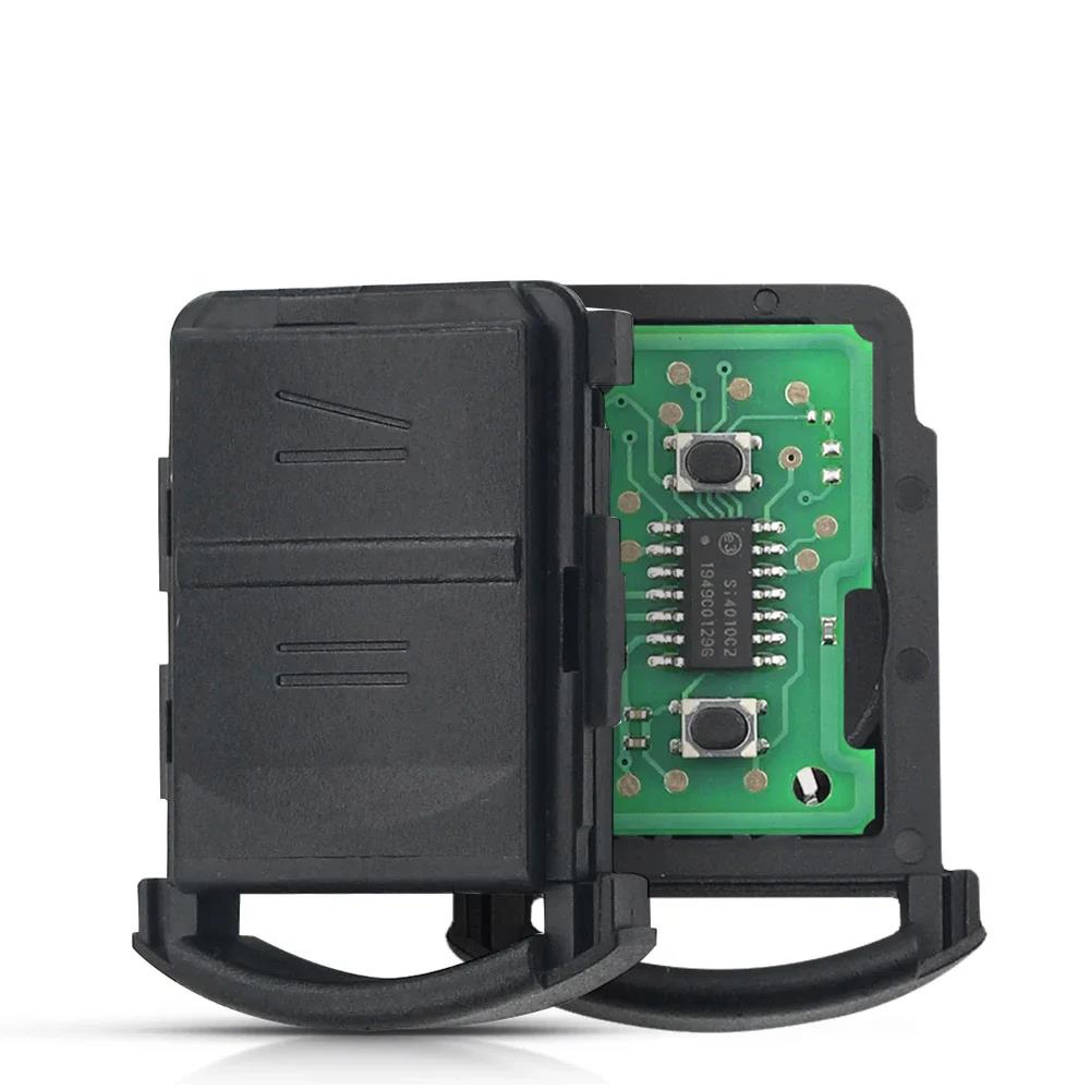 KEYYOU Fernbedienungsschlüssel 433 MHz Für Opel Vauxhall Corsa C Combo TIGRA B MERIVA 2001-2004 5WK48668 HU100 HU43 HU46 YM28 Klinge OHNE CHIP