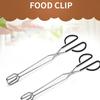 Extra Long Scissor Tongs 41cm Stainless Steel Barbecue Grilling Tongs Cooking Tool Kitchen Supply Handles Slip-proof