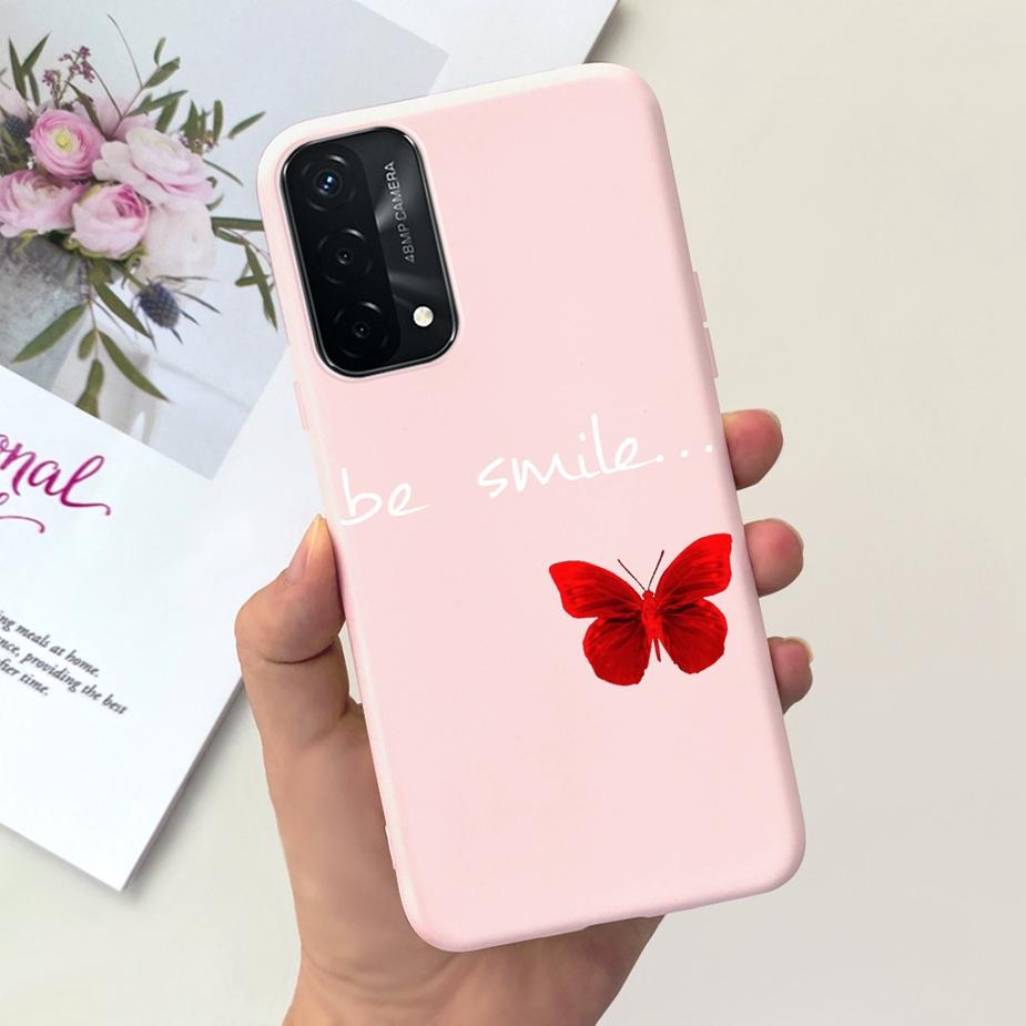 For Oppo A74 4G Case Oppo A54 A94 Cute Fashion Panted Cover Soft TPU Phone Case For Oppo A94 A 54 74 OppoA54 OppoA94 Fundas Capa