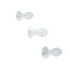 10 pcs Dôme d'Amplificateur Auditif Embout d'Oreille en Silicone Bouchon d'Oreille Accessoire de Remplacement pour Amplificateur Auditif BTE
