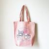 My Melody Kuromi 50th & 20th Anniversary Angel Tote Bag, Pink